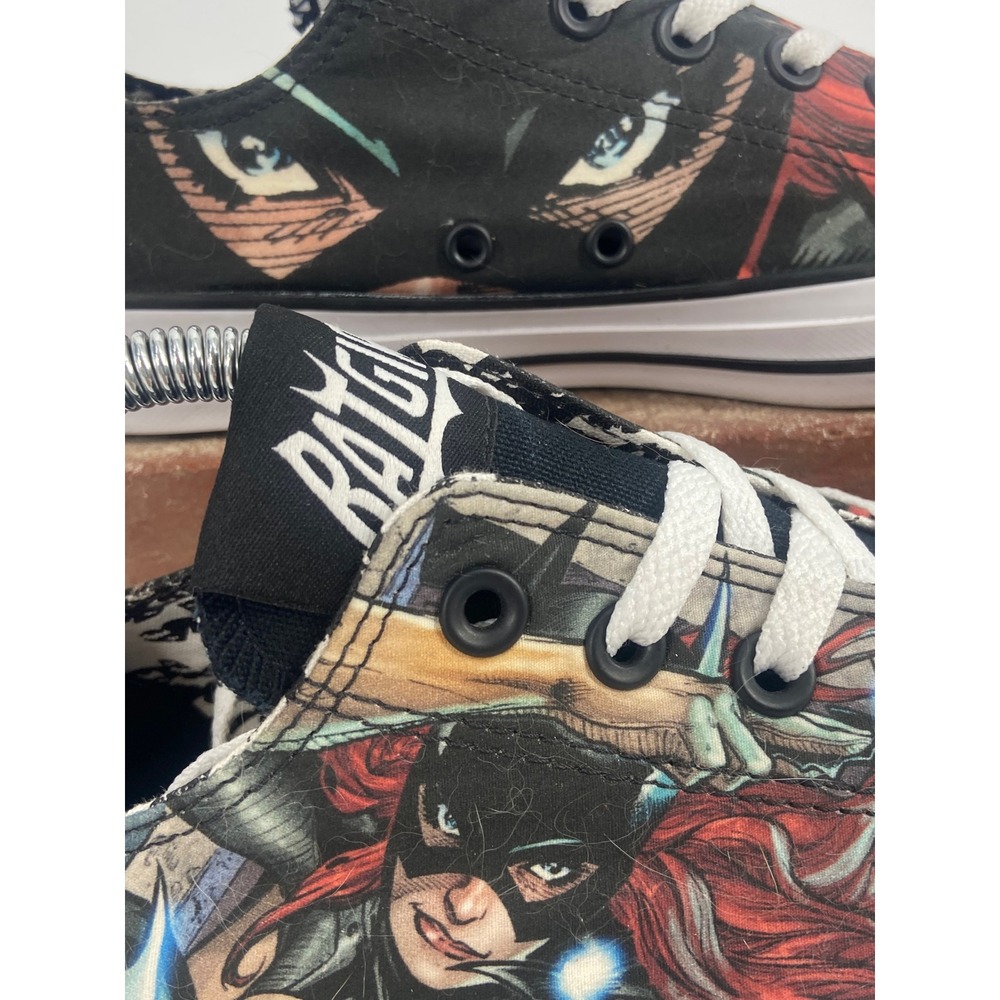 Converse All Star Chuck Taylor Low Top DC Comics Batgirl Sneakers M-7/W-9